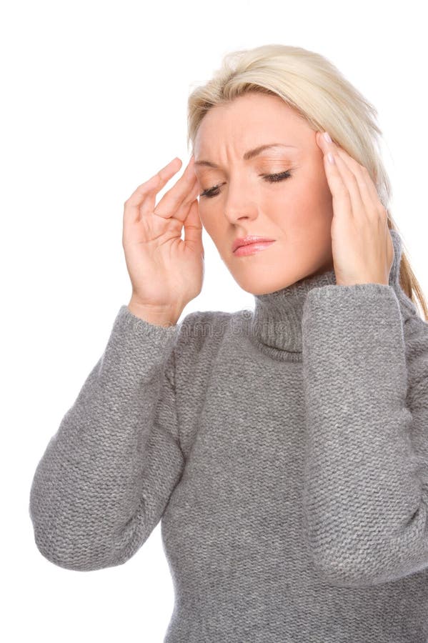 Hangover, Headache, Pain stock photo. Image of girl, tired 1855970