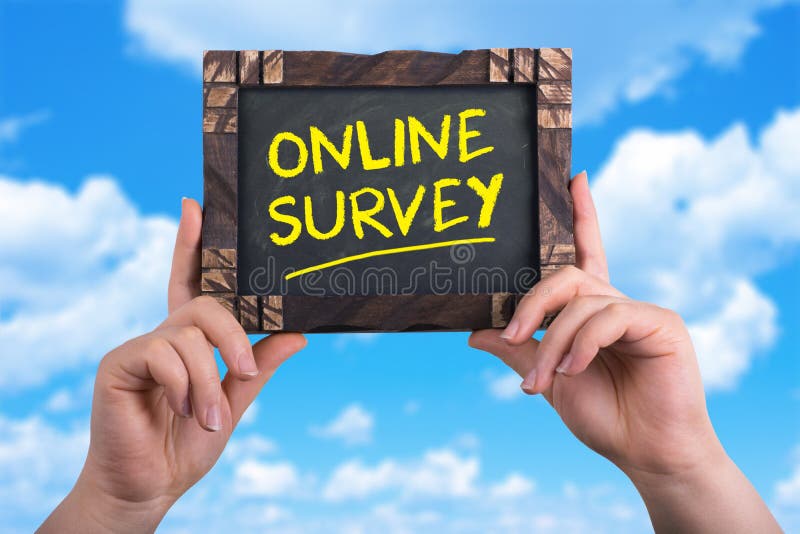 Online survey stock photo Online survey stock photo
