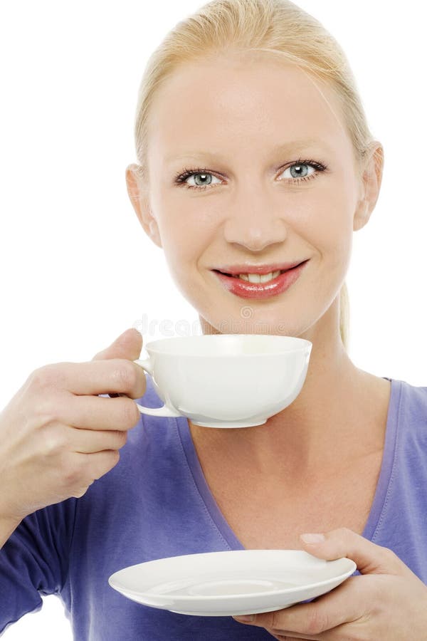 Woman Holding A Cup Of Tea Stock Photography Image 16444332