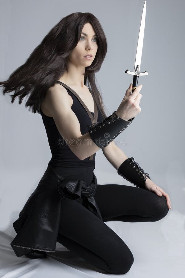 Download Bai Gu Jing Pose 2, woman with sword Da Greg Kourakos