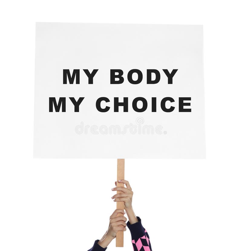 Download Empowering Poster with Slogan My Body My Choice Wallpaper   Wallpaperscom