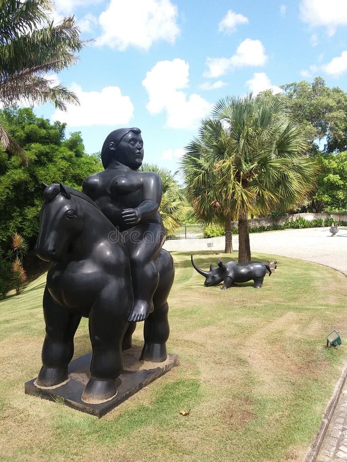 Woman and horse statue stock photo. Image of institute 68326680