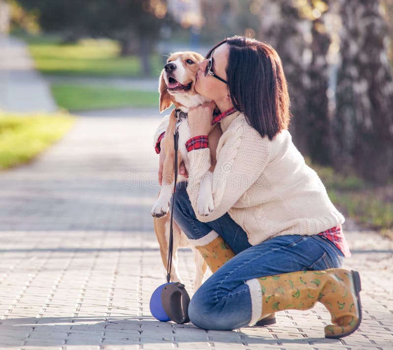 Woman hugs her favorite pet royalty free stock images Woman hugs her favorite pet royalty free stock images
