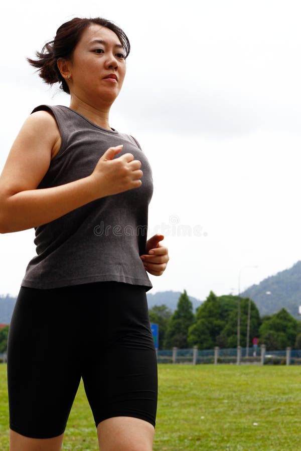 Woman Jogging