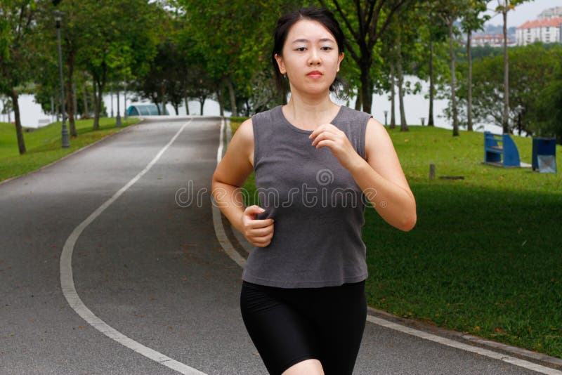 Woman Jogging