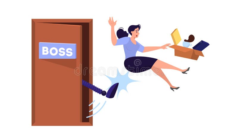 Kicked Out Stock Illustrations – 158 Kicked Out Stock