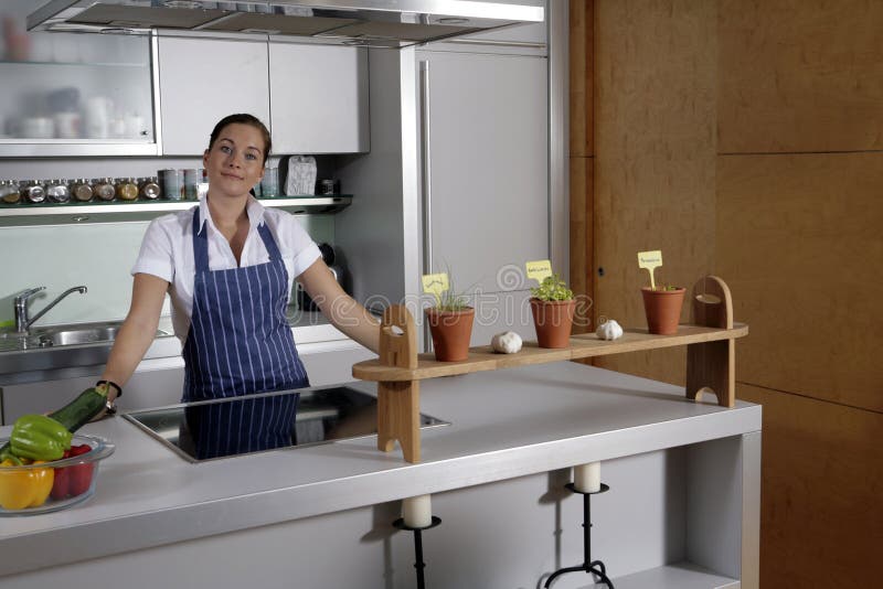 Woman in kitchen