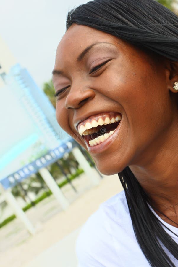 Woman Laughing