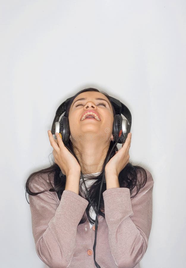 Woman listening music