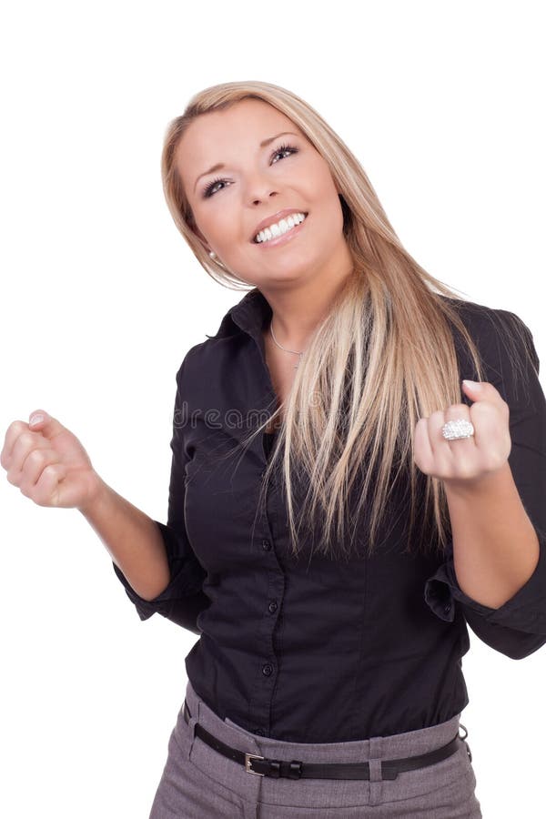 Woman looking to heaven for help royalty free stock images Woman looking to heaven for help royalty free stock images