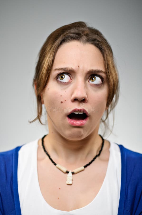 Sleepy girl yawning stock photo. Image of hair, shoulders - 13781316