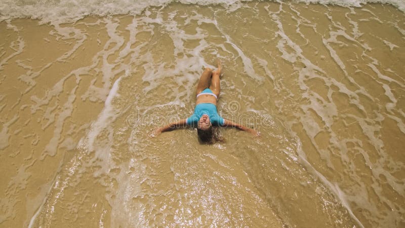 Girls Drunk On Beach