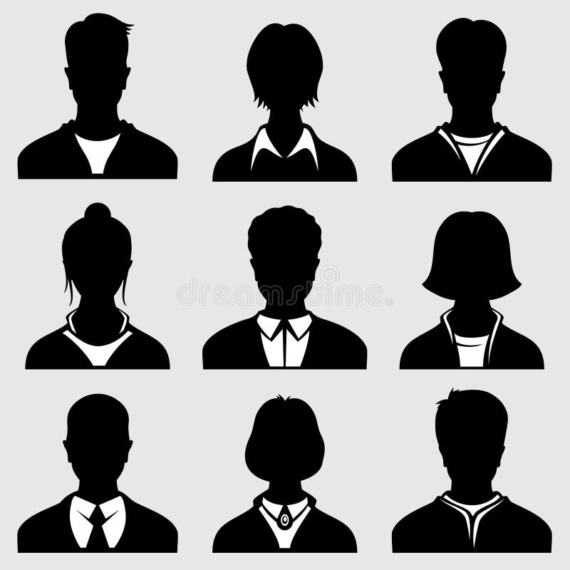 Avatar, default, head, person, unknown, user, anonym icon - Free