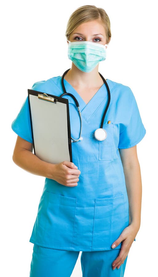 Woman in Medical Doctor Uniform Stock Photo Image of sick, healthy