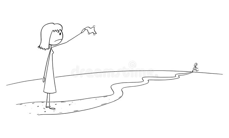 Free: Girl Stick Figure Clip Art - Girl Stick Figure Drawing 