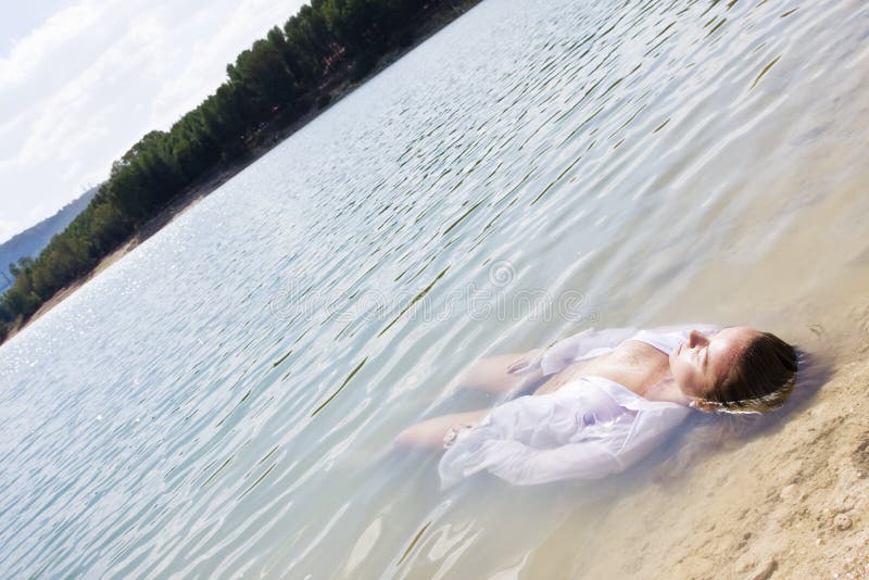 Woman in nature