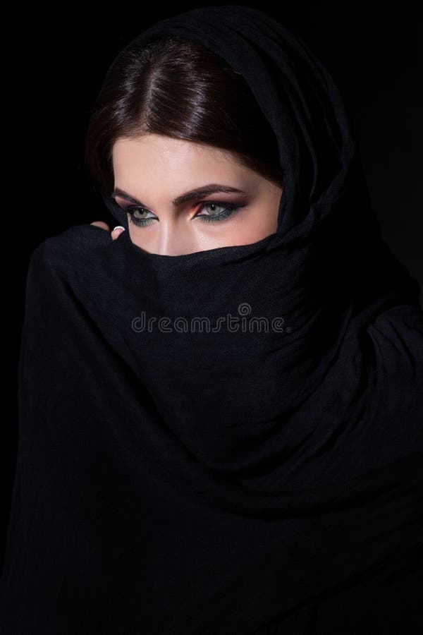 Woman in niqab