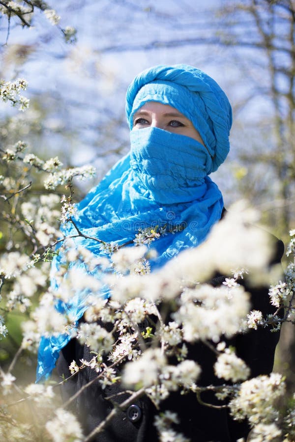 Woman in a Niqab