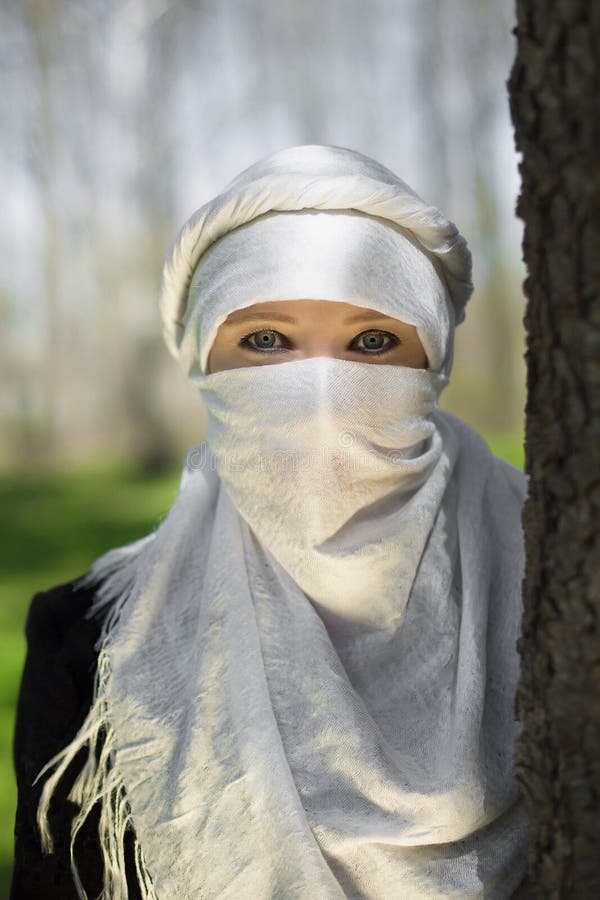 Woman in a Niqab