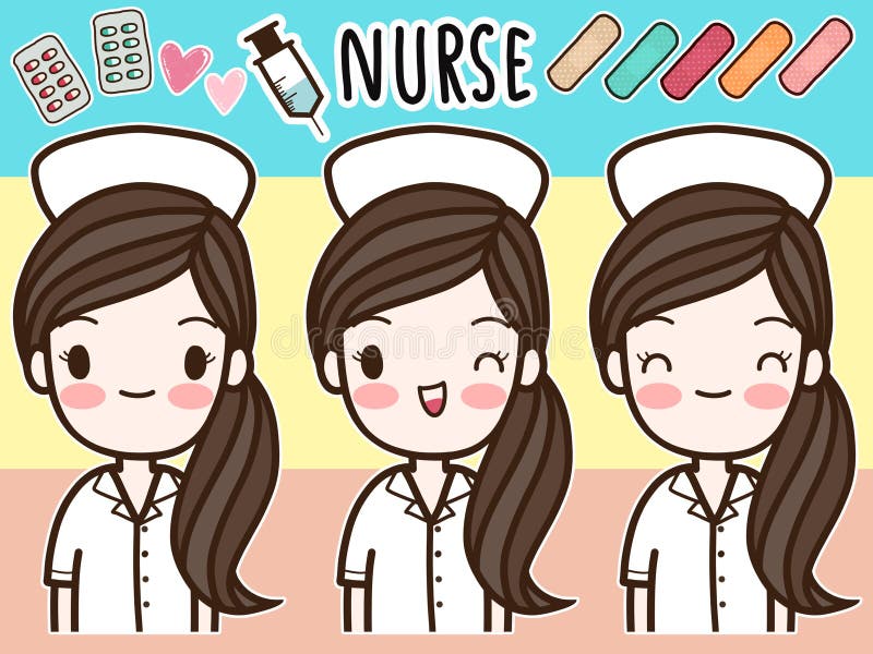 Hãy cùng chiêm ngưỡng bức vẽ ngộ nghĩnh của nữ y tá trong trang phục hoạt hình, mang đến cho bạn sự năng động và tươi vui chỉ trong một nháy mắt!