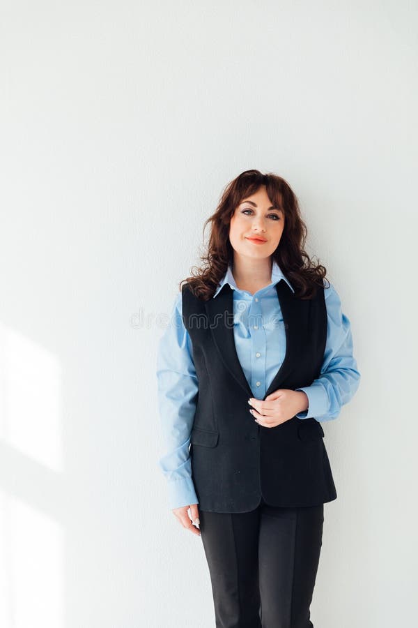 A Woman in an Office in