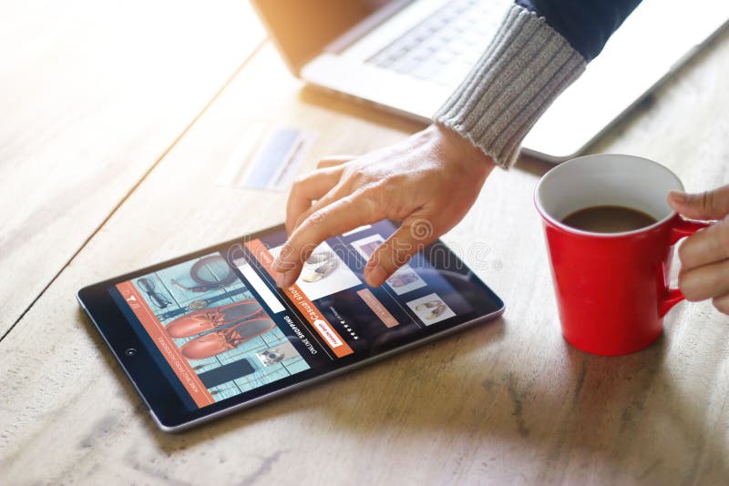 Woman online shopping at home, business lifestyle royalty free stock photo Woman online shopping at home, business lifestyle royalty free stock photo