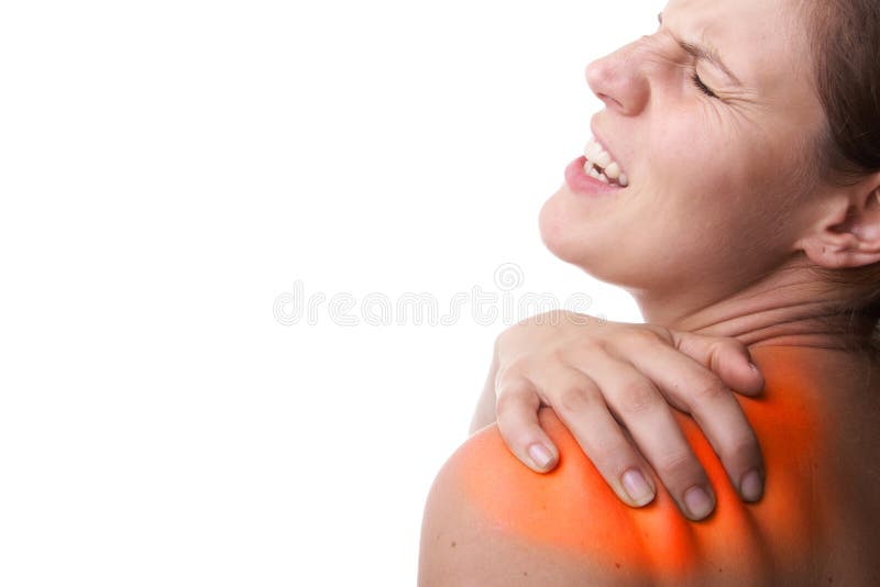 Woman in pain