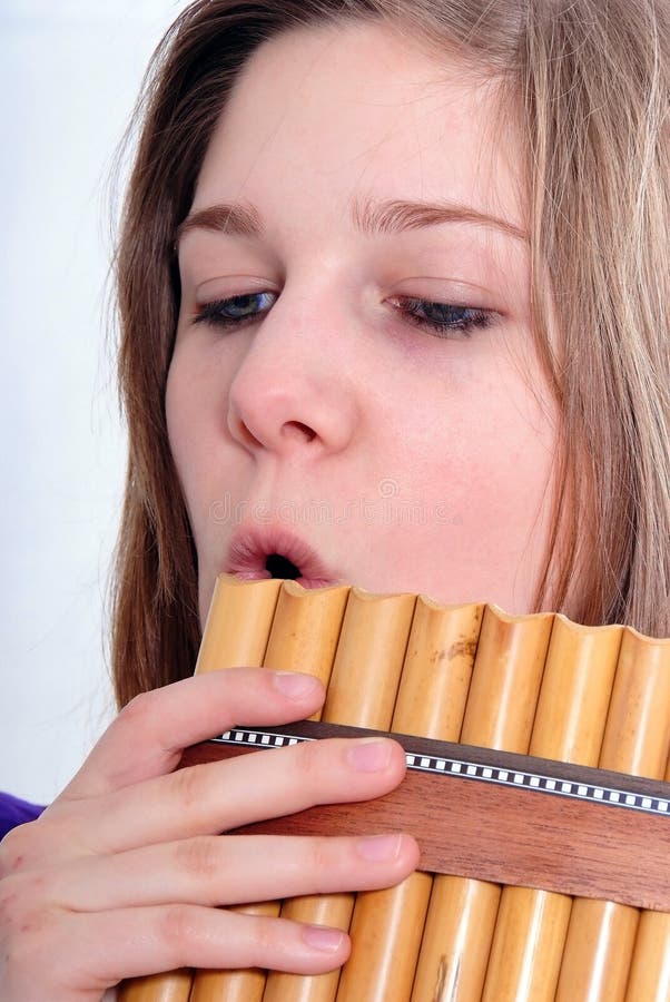 Woman with Pan Flute