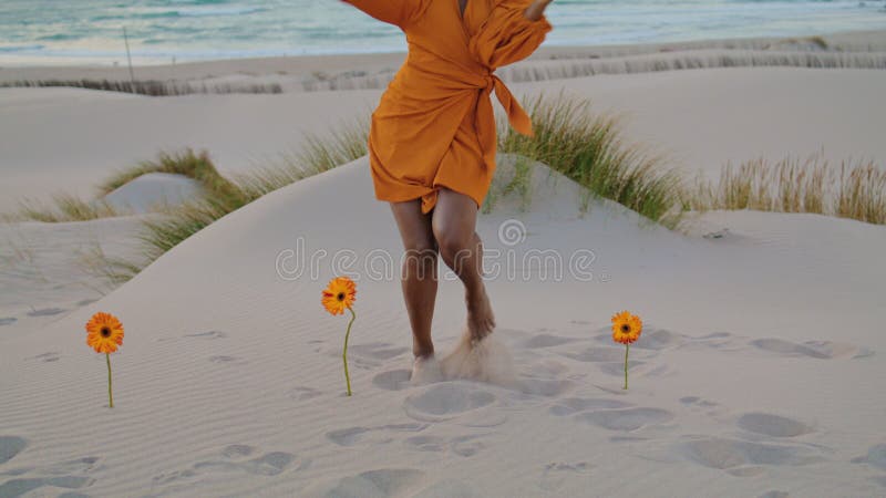 African American Woman Dancing Flowers Stock Photos - Free & Royalty ...