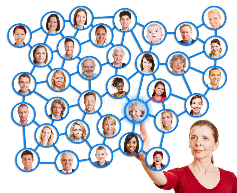 Woman pointing to people in social stock photography Woman pointing to people in social stock photography
