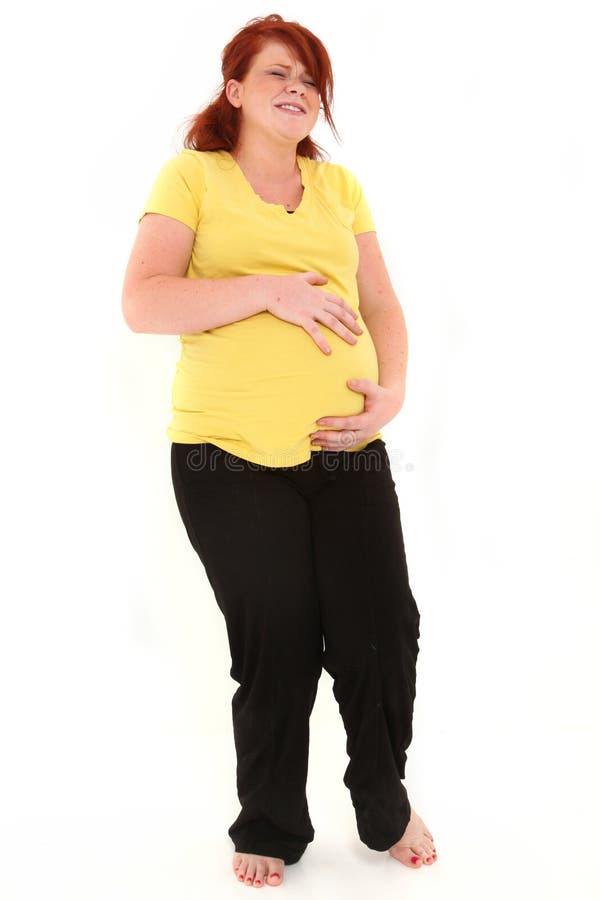 Woman Pregnant Labor Pain