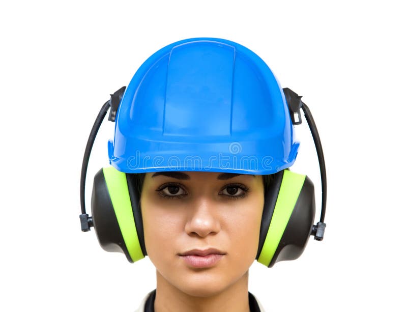 Woman in Protective Workwear Stock Photo Image of protection
