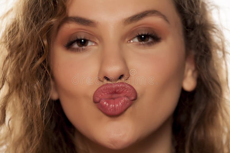 Pursed Lips stock photo. Image of face, eyes, preschooler 5958144