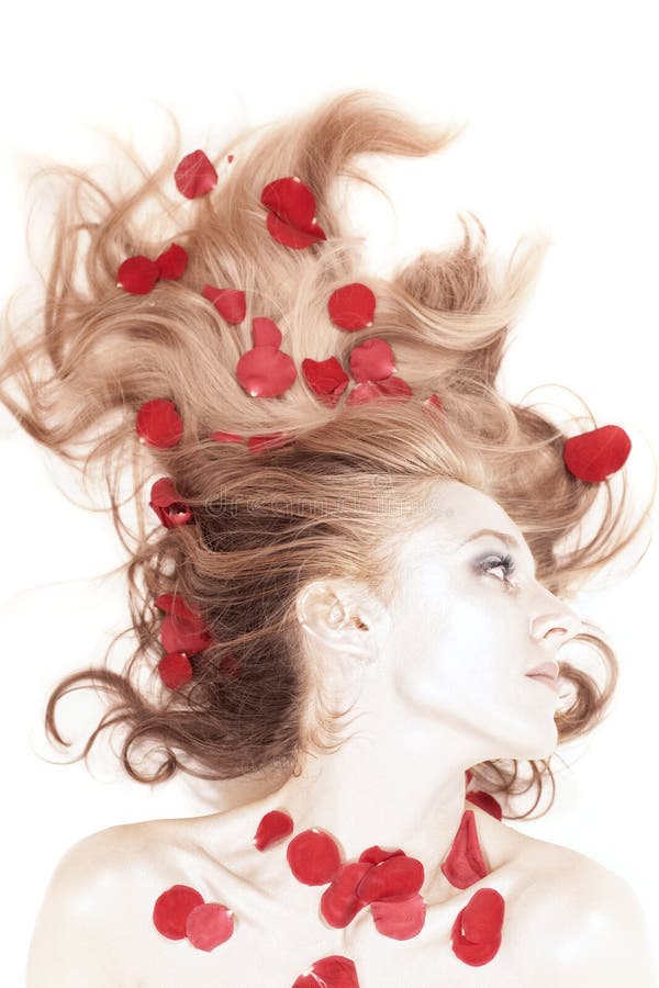 279 Woman Rose Petals Her Hair Stock Photos - Free & Royalty-Free Stock  Photos from Dreamstime