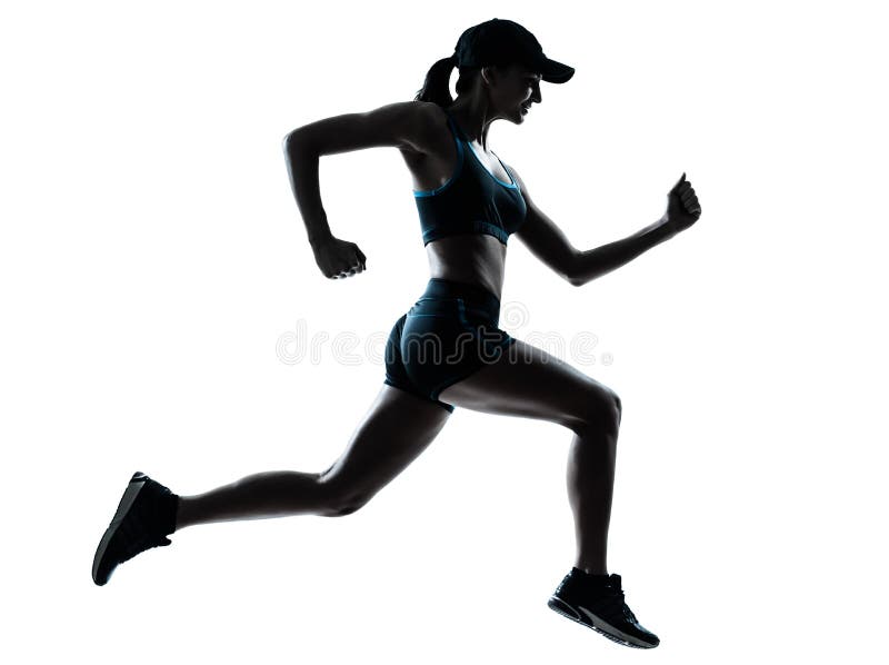 Woman runner jogger stock image Woman runner jogger stock image