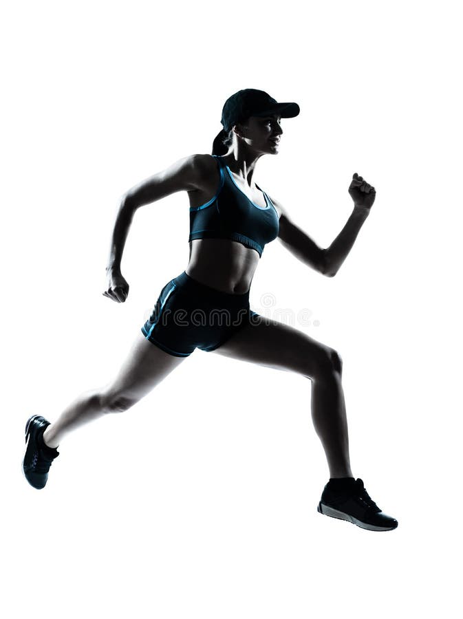 Woman runner jogger stock image Woman runner jogger stock image
