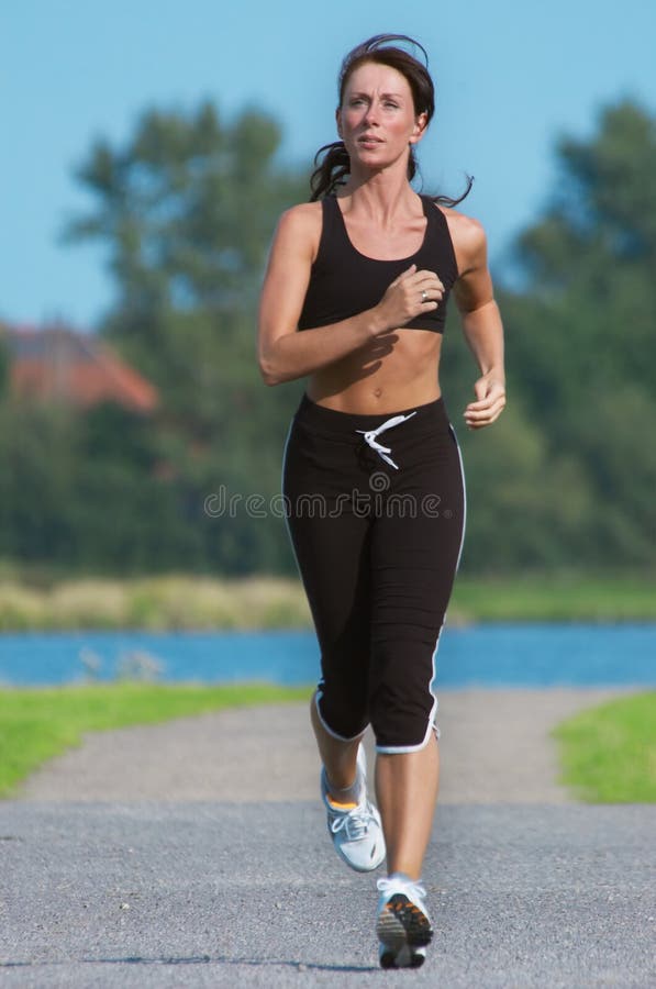 Woman running