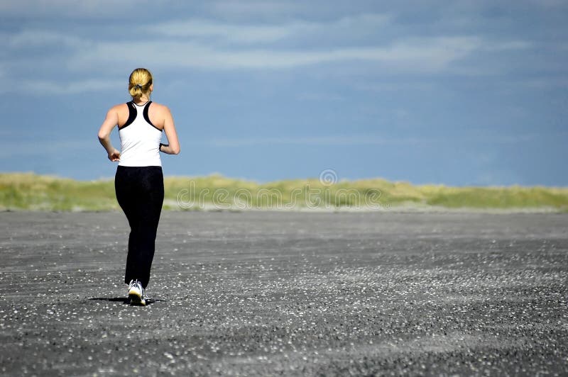 Woman Running