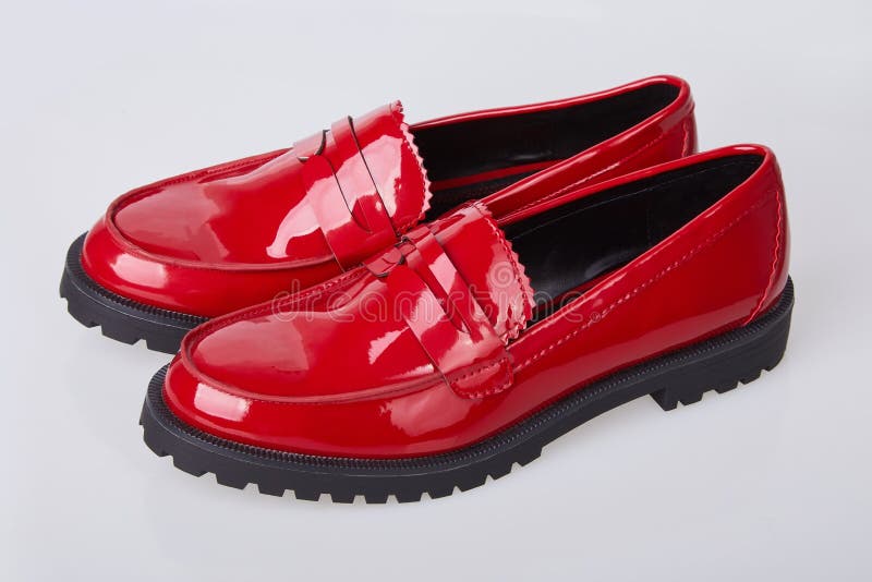 AJF.red penny loafers > Off 75% rajhans.digital