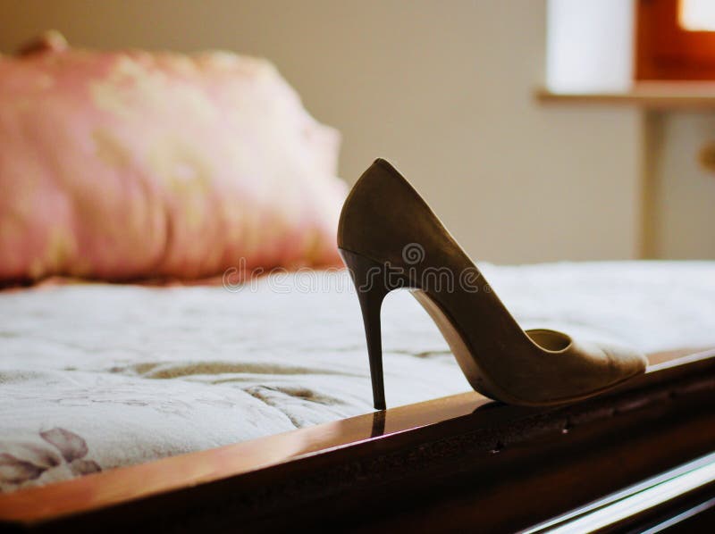 wearing heels to bed
