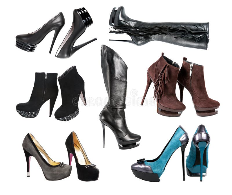 Shoes collection stock image. Image of black, green, wear - 20141691