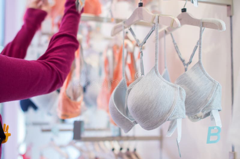 Trying Bra Shop Stock Photos - Free & Royalty-Free Stock Photos from  Dreamstime