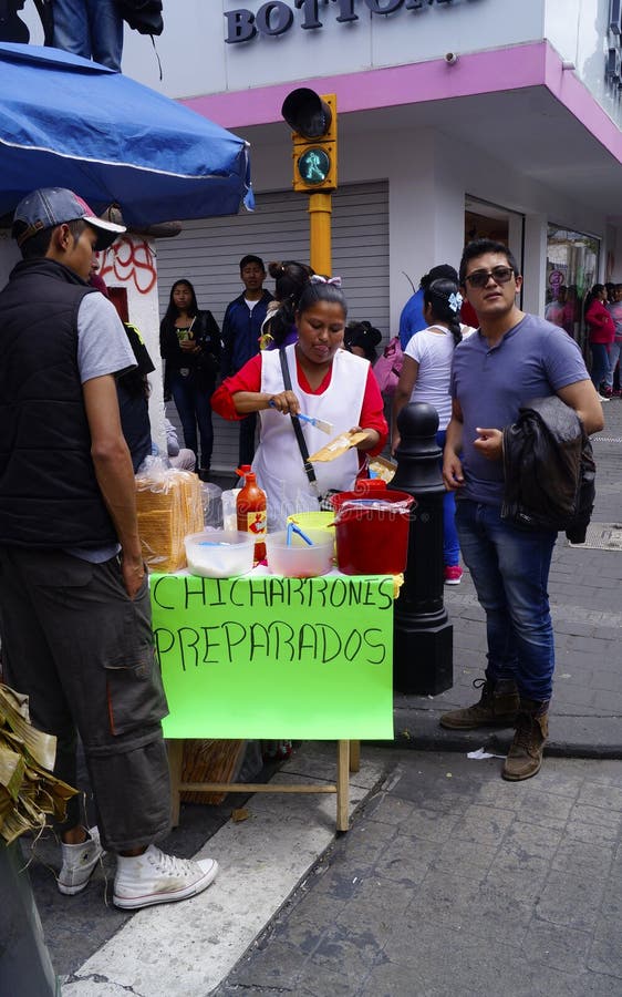 Woman Sell Snacks in the Street Editorial Image - Image of parade