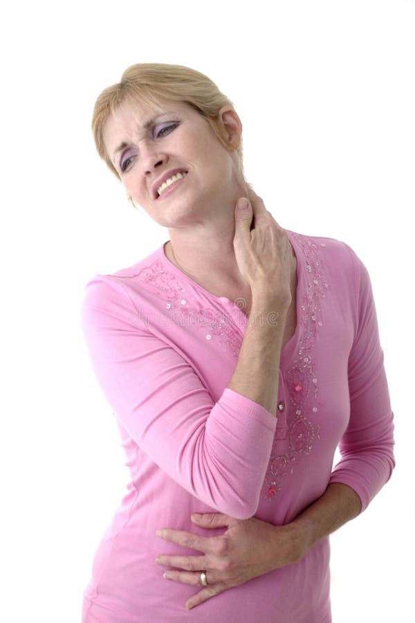 Woman With Severe Neck Pain 5