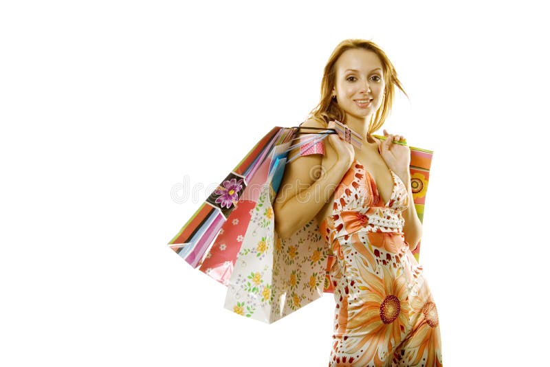 Woman shopping