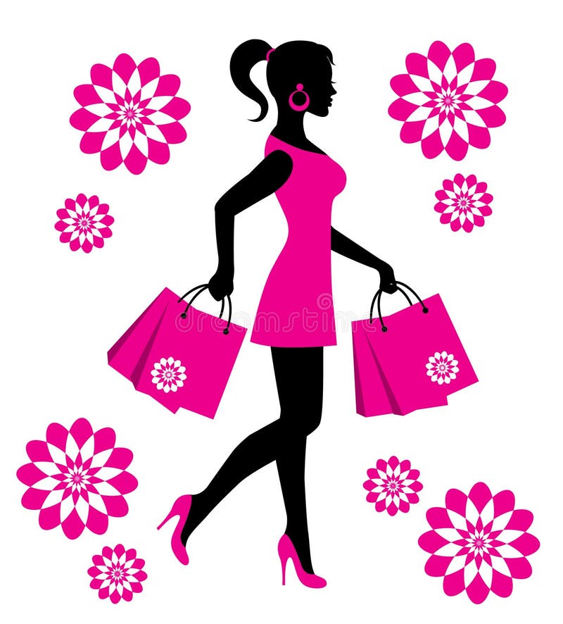 shopping frau shopping frau