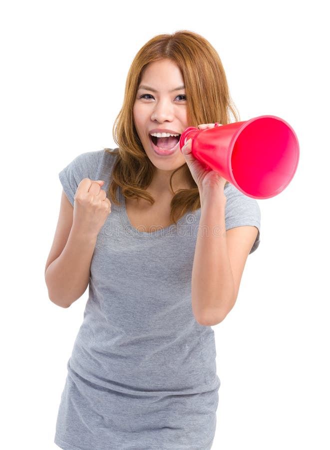 Звук женского крика. Громкоговоритель фото для чата. Speaker woman sus.