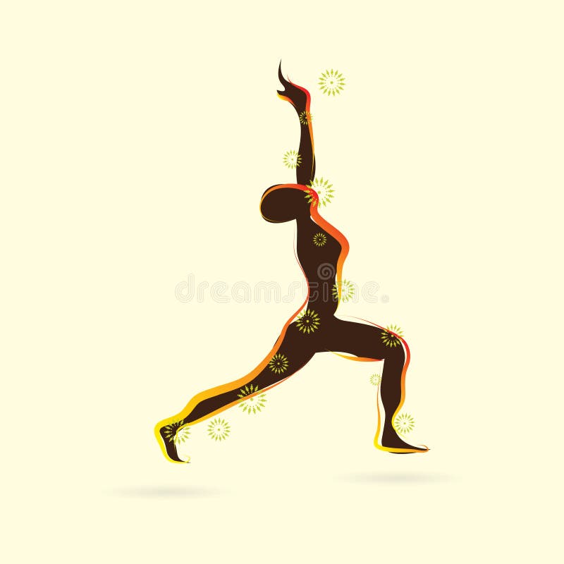 770+ Warrior Pose Stock Illustrations, Royalty-Free Vector