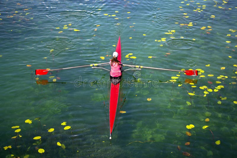 SINGLE ROWING editorial image. Image of endurance, motivation 52761010