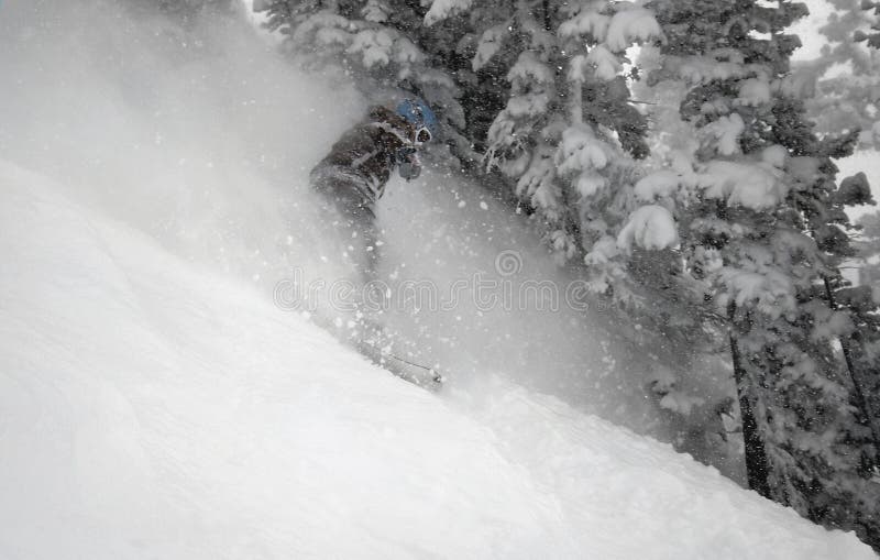 woman snow boarder 5 in action